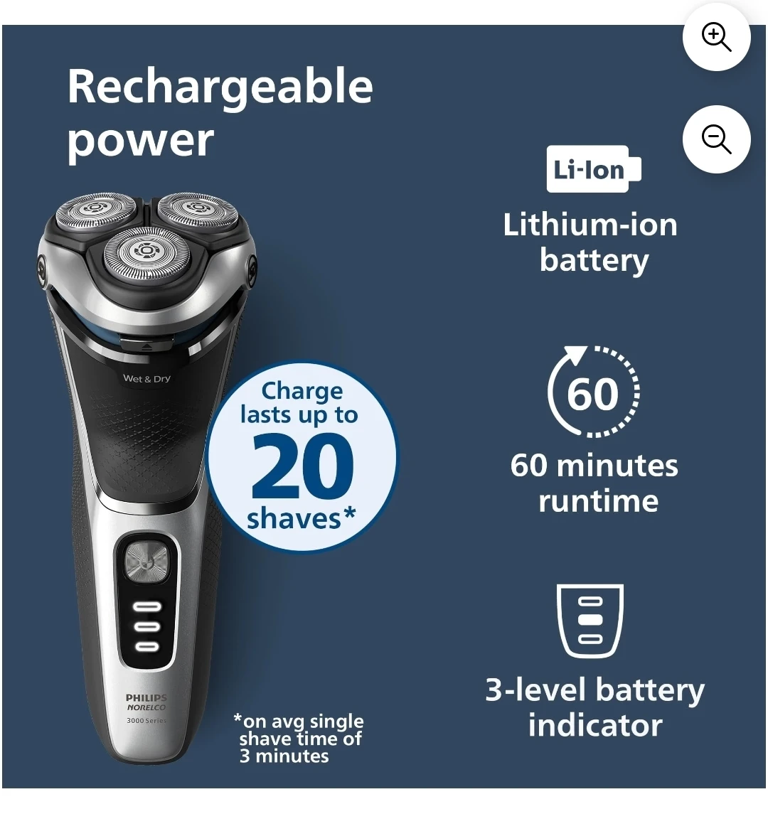 Philips Norelco Shaver 3900 - photo 2