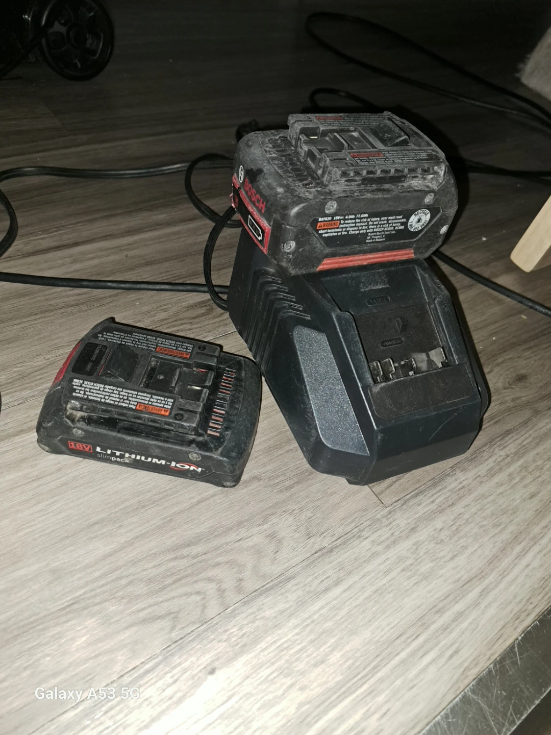 Bosch 18V 4.0Ah Li-Ion Battery and SlimPack 18V Battery