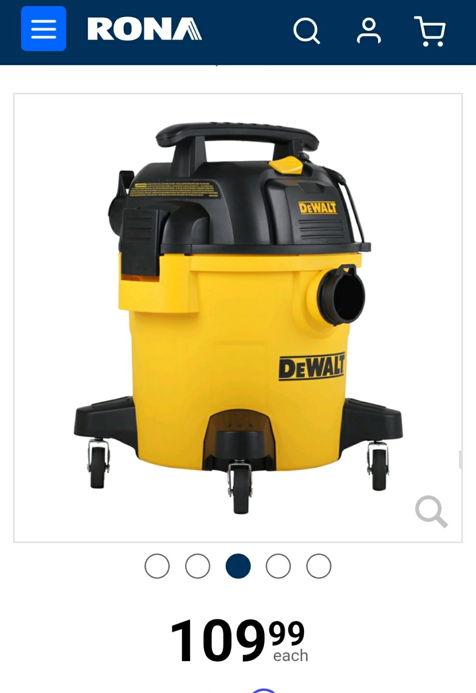 DeWalt Wet/Dry Vacuum
