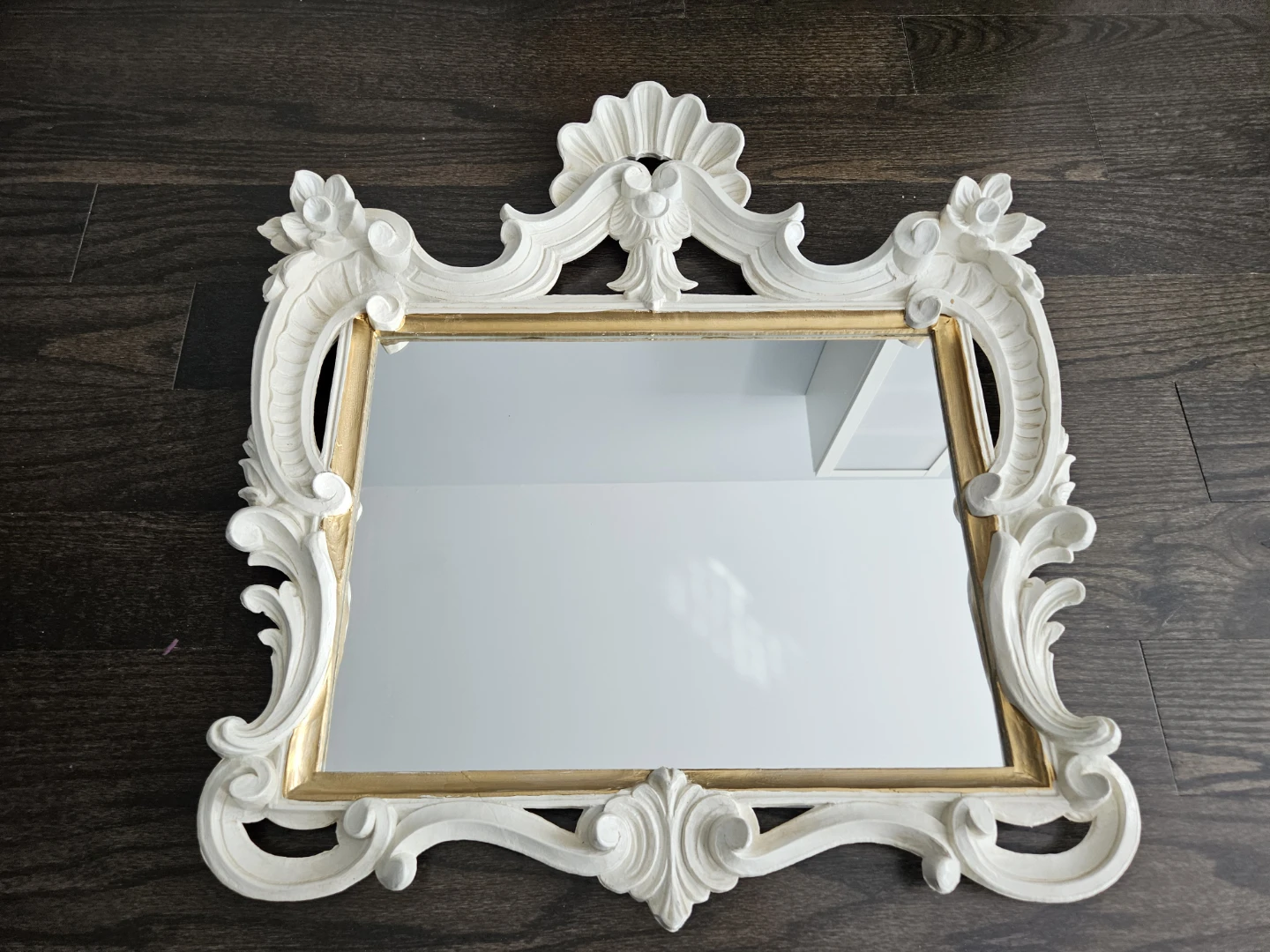 Baroque Style Square Mirror