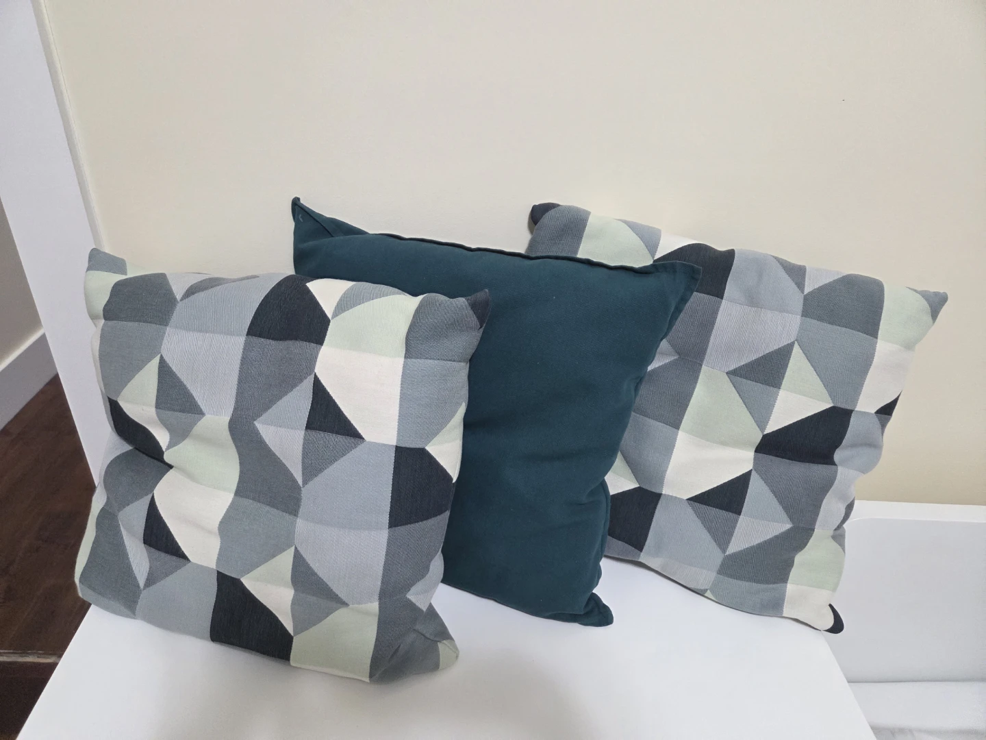 Set of 3 Geometric Throw Pillows