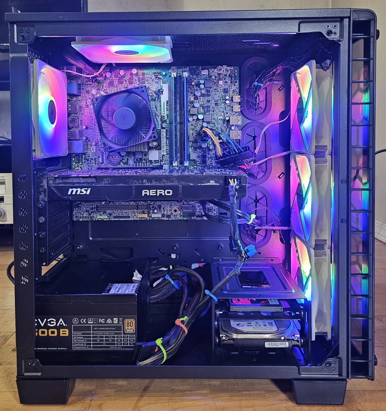 🎮 High-Performance RGB Gaming PC – Intel i5-7400 | MSI GTX 1070 - photo 2