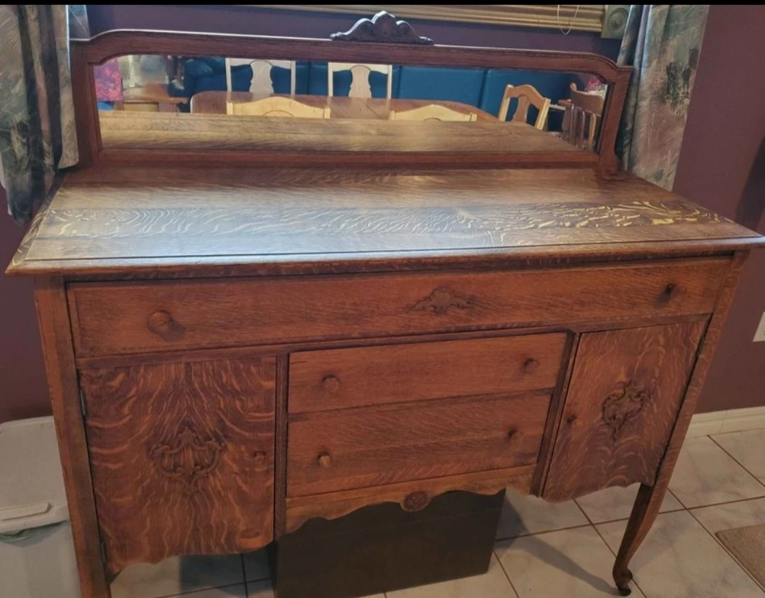 Antique Oak Dining Set