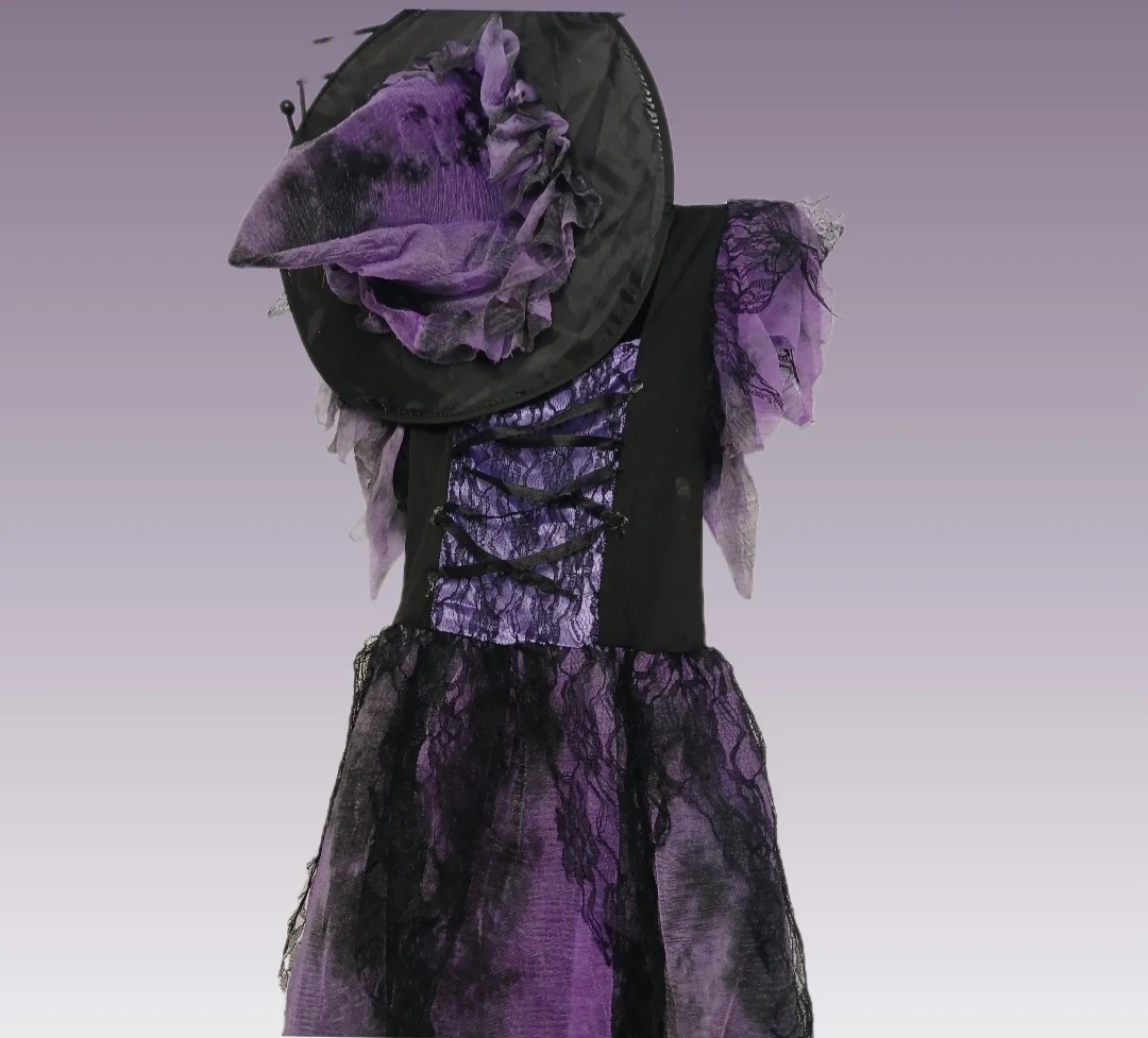 Girls Starlight Witch Costume with Hat - photo 3