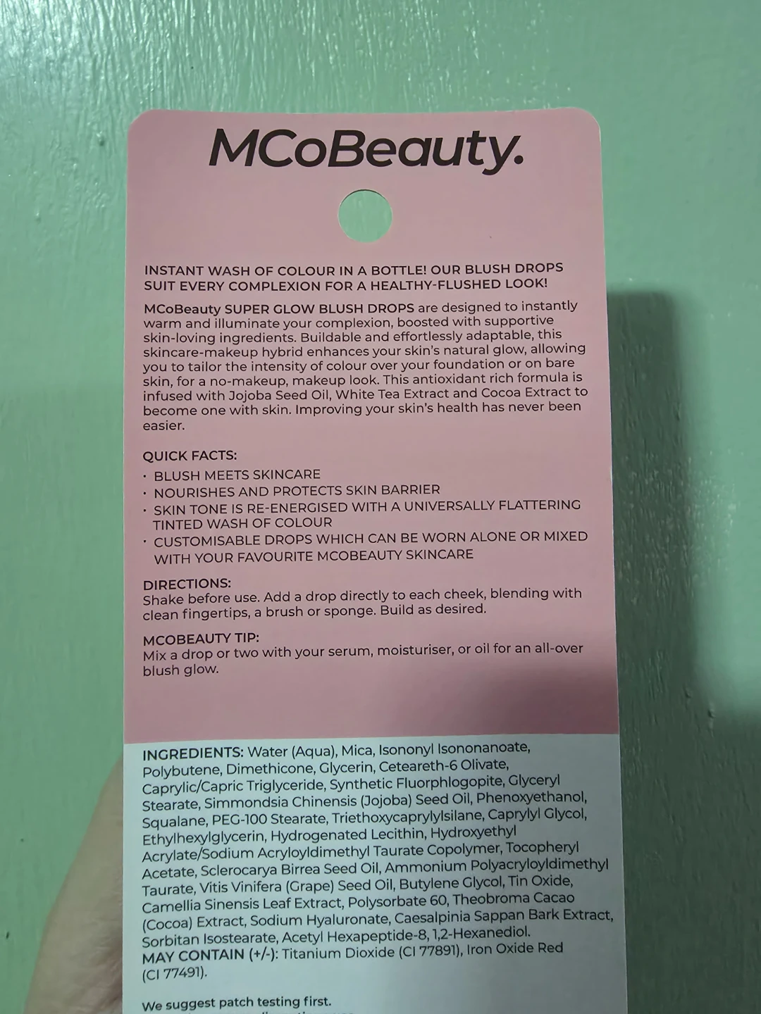 MCobeauty Super Glow Blush Drops - photo 2