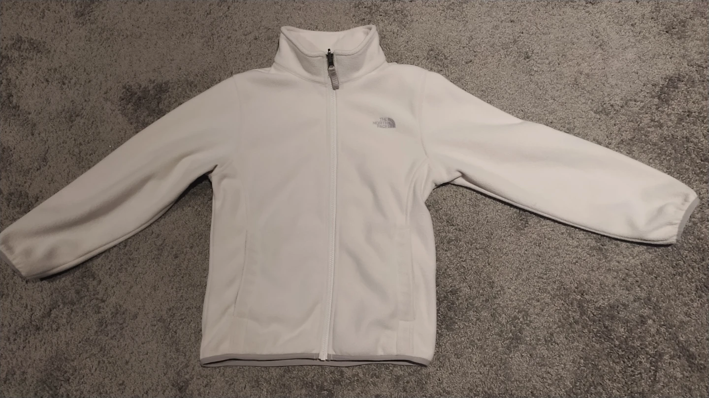 The North Face White Fleece Jacket