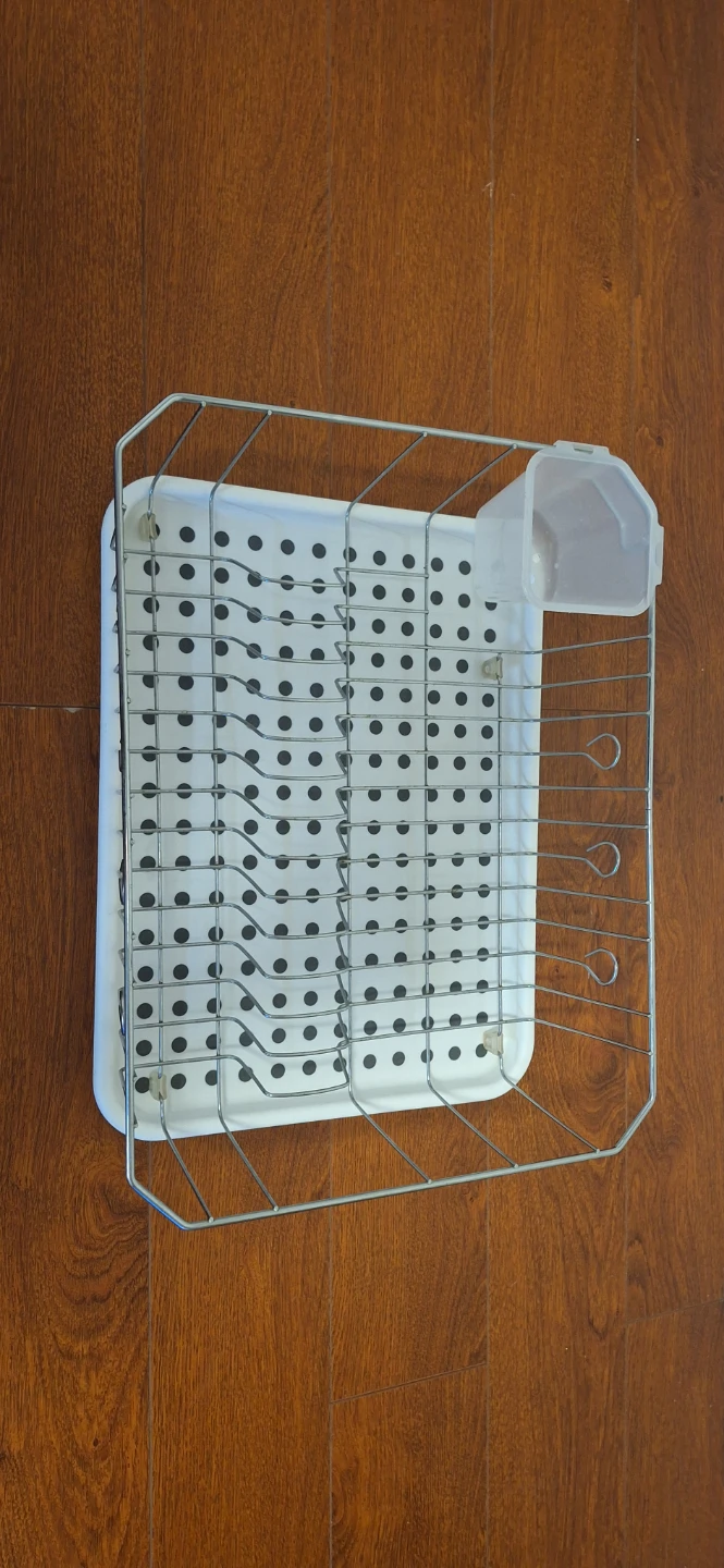 Wire Dish Rack with Utensil Holder