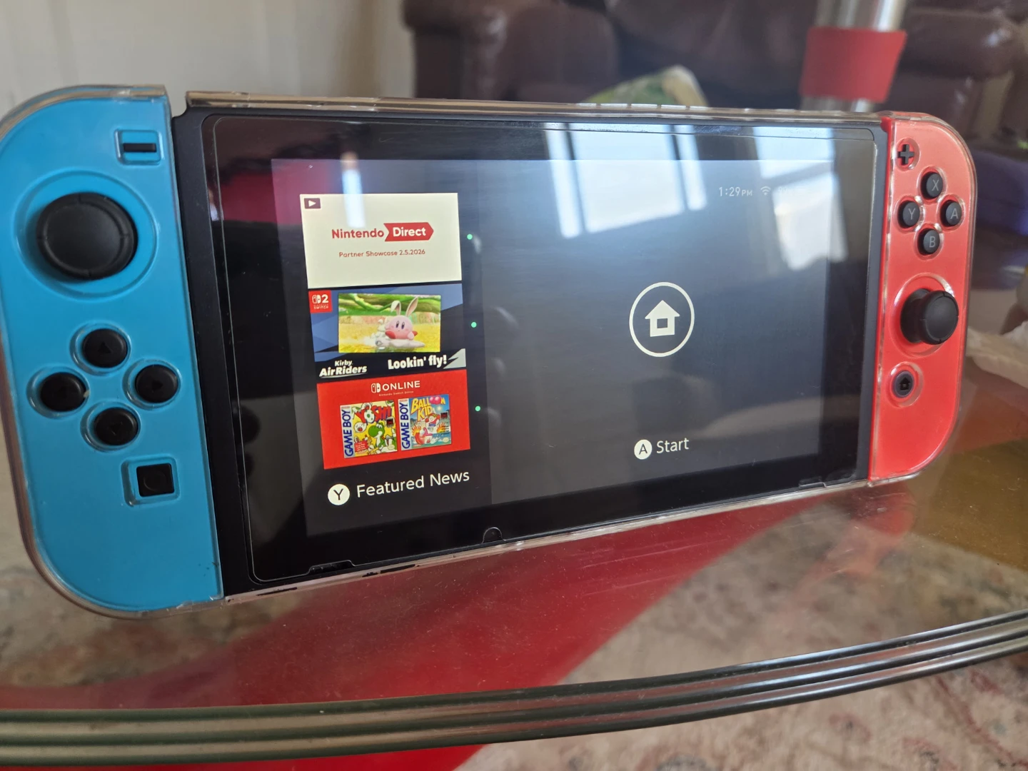 Nintendo Switch Console with Pro Controller and Case