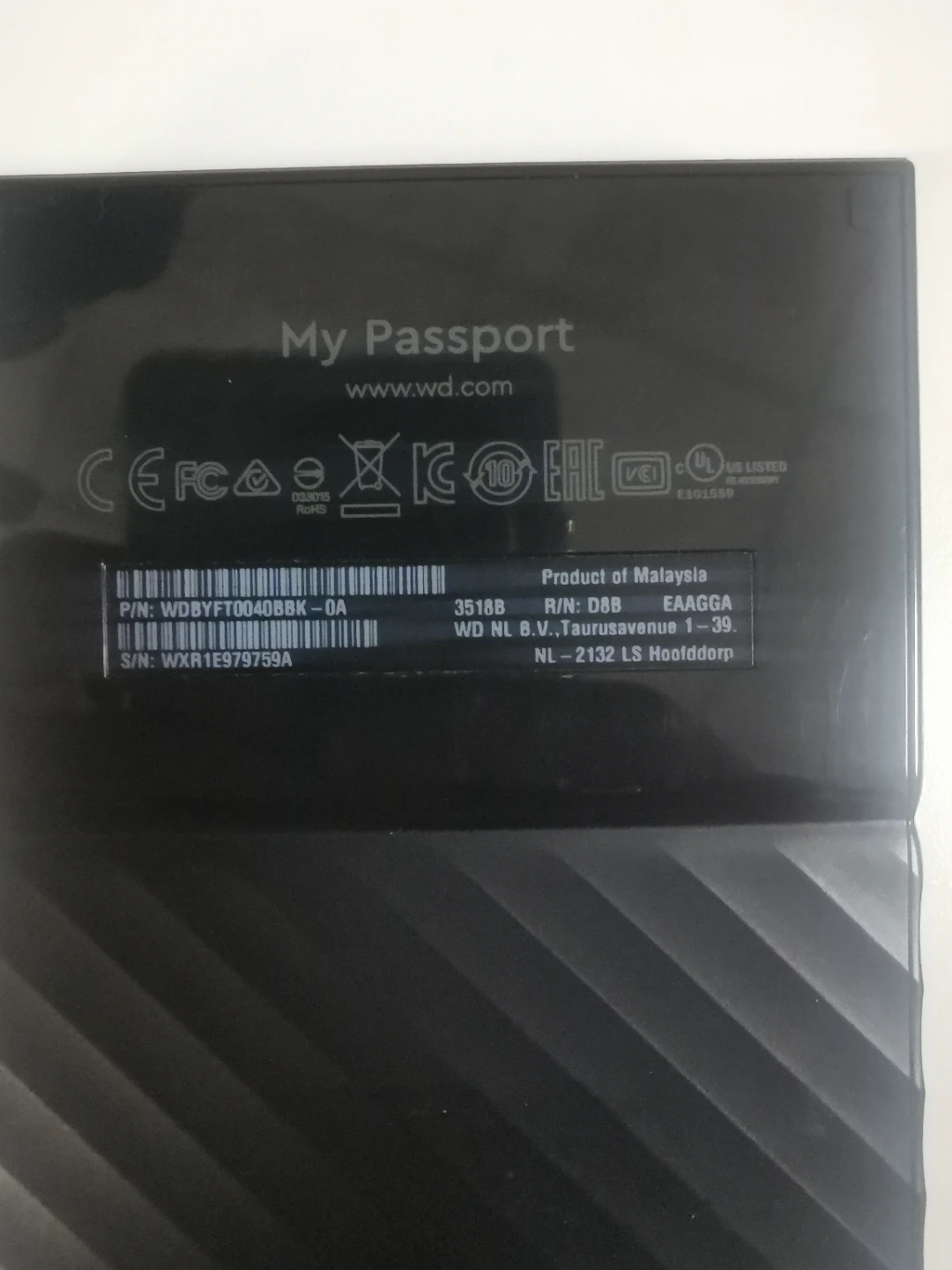 3 TB WD My Passport External Hard Drive - photo 2