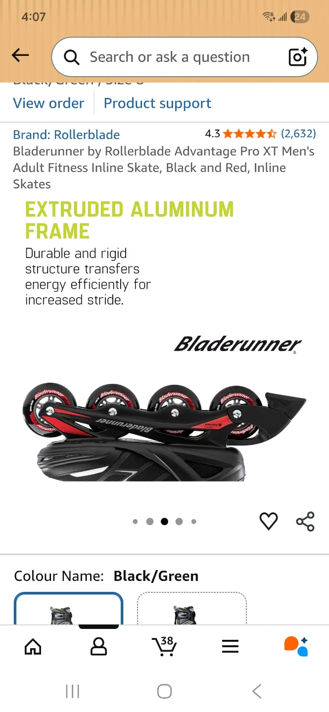 Rollerblade Bladerunner Advantage Pro XT Men's Inline Skates - - photo 4
