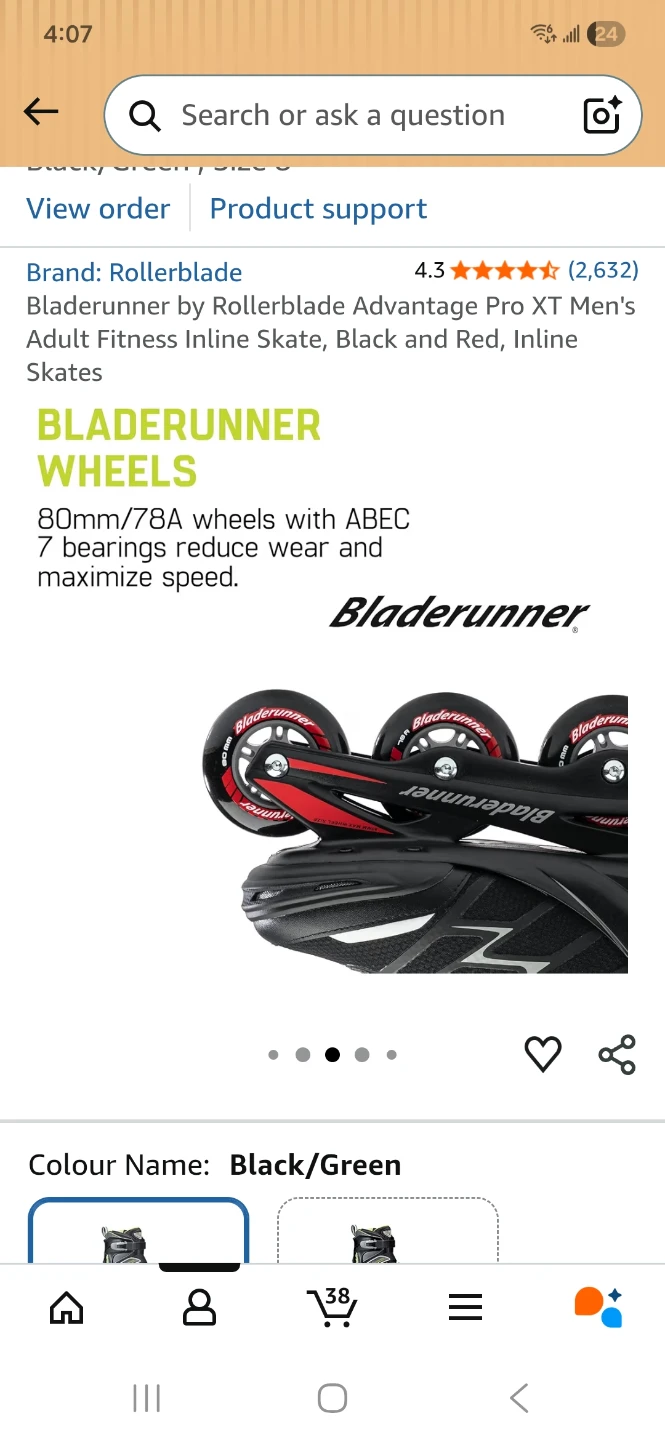 Rollerblade Bladerunner Advantage Pro XT Men's Inline Skates - - photo 5