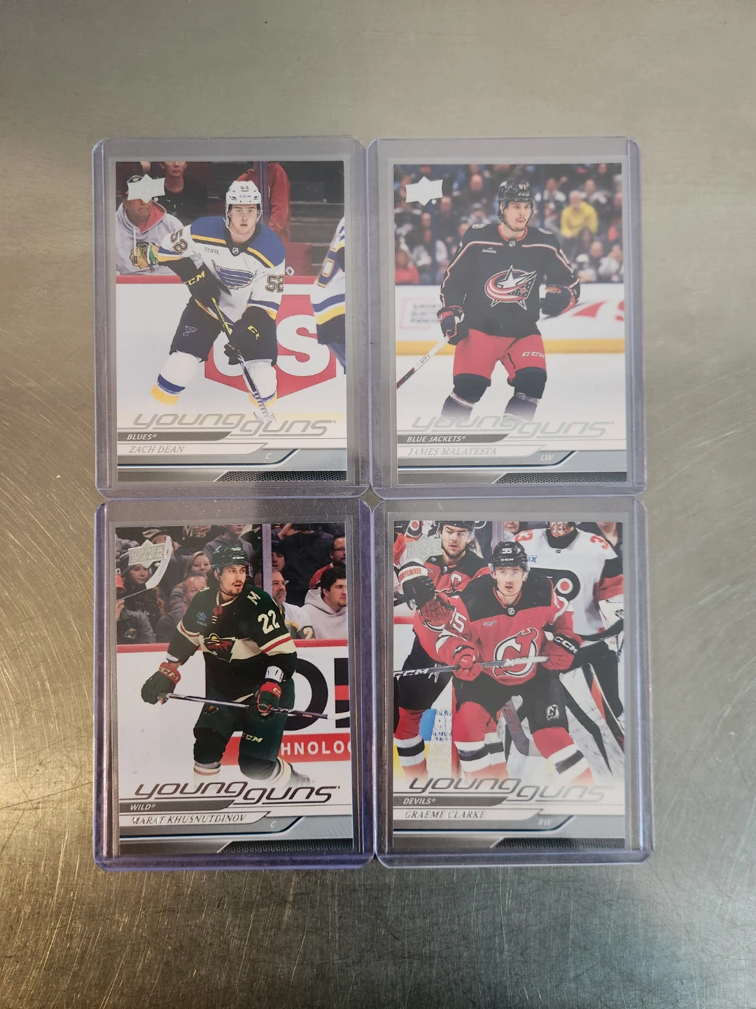 Upper Deck Young Guns Hockey Cards