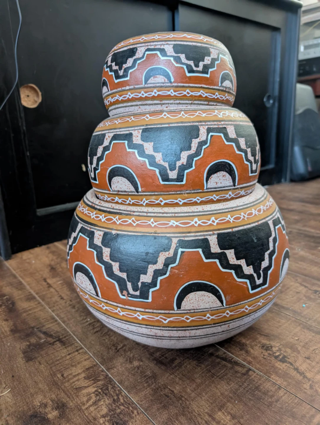 Set of 3 Decorative Ceramic Pots - photo 2