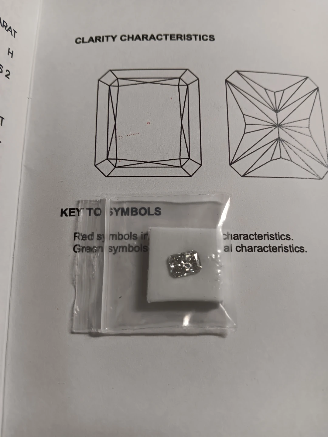 1.01 Carat Laboratory Grown Diamond - H Color, VS2 Clarity