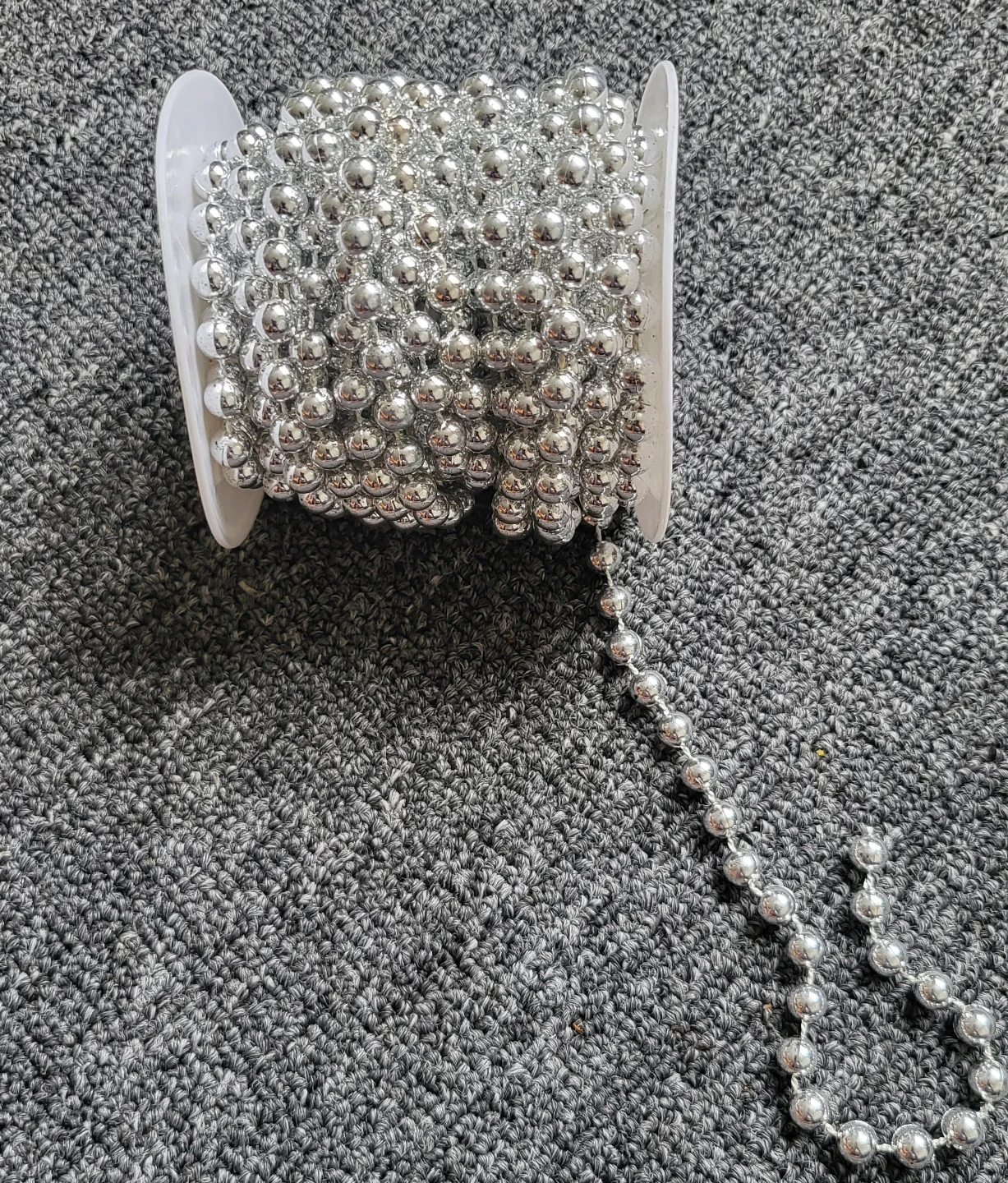 Silver Bead Garland String🏆" - photo 2