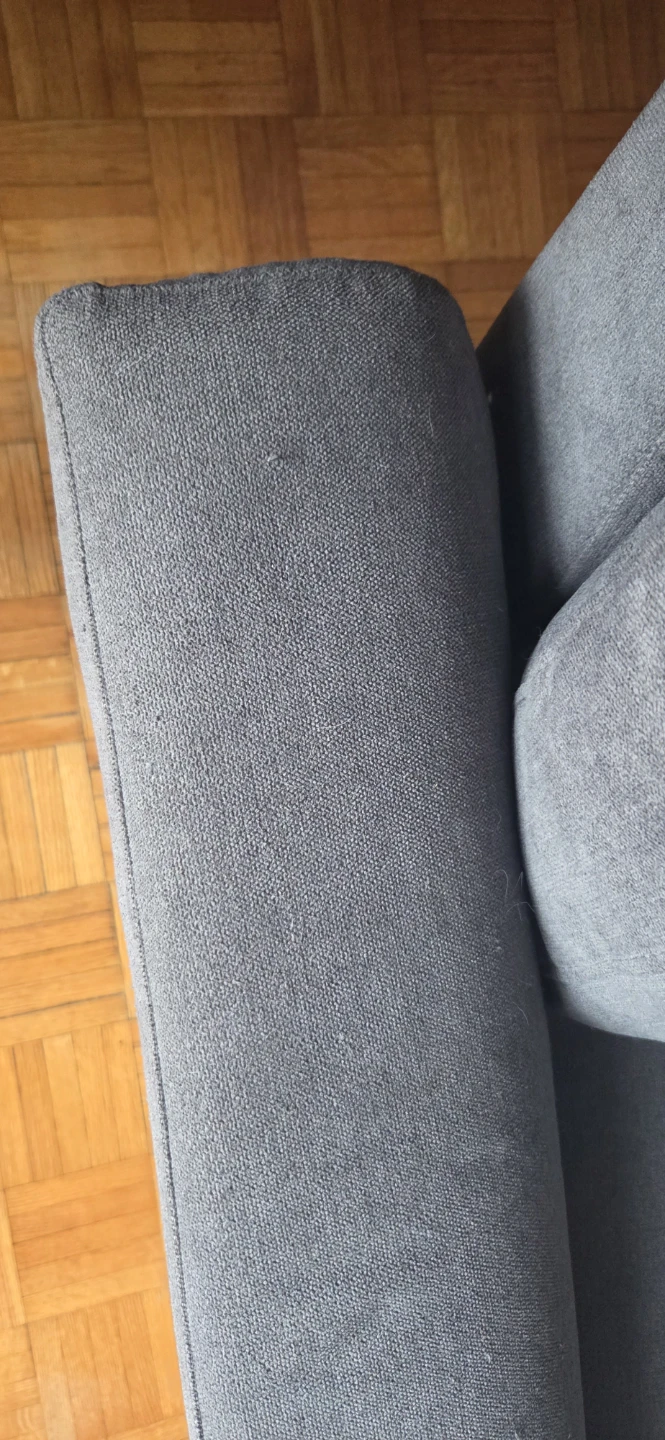 Grey Sectional Sofa with Storage - photo 3