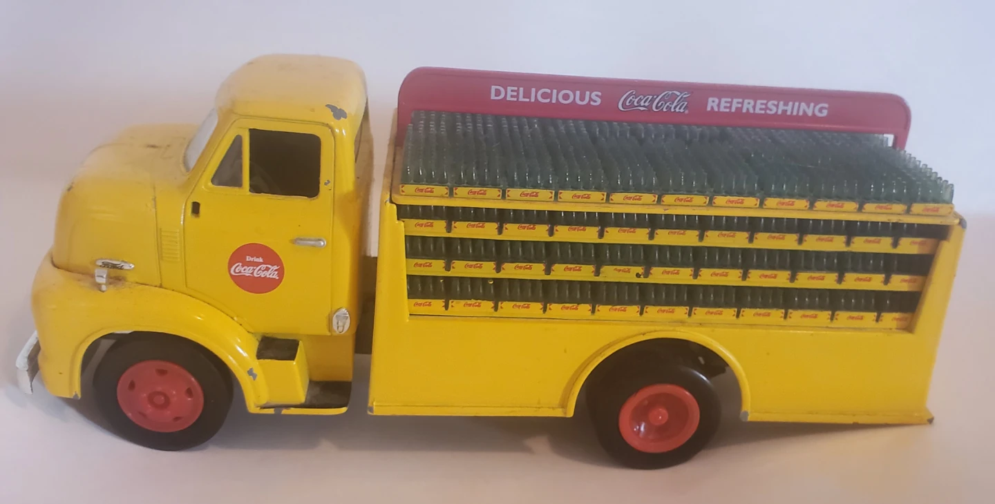 Coca-Cola Delivery Truck Coin Bank