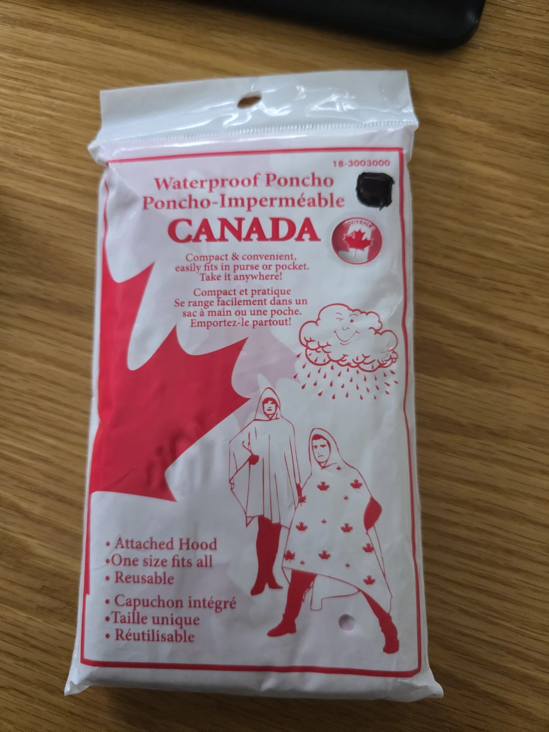 Waterproof Poncho - Canada
