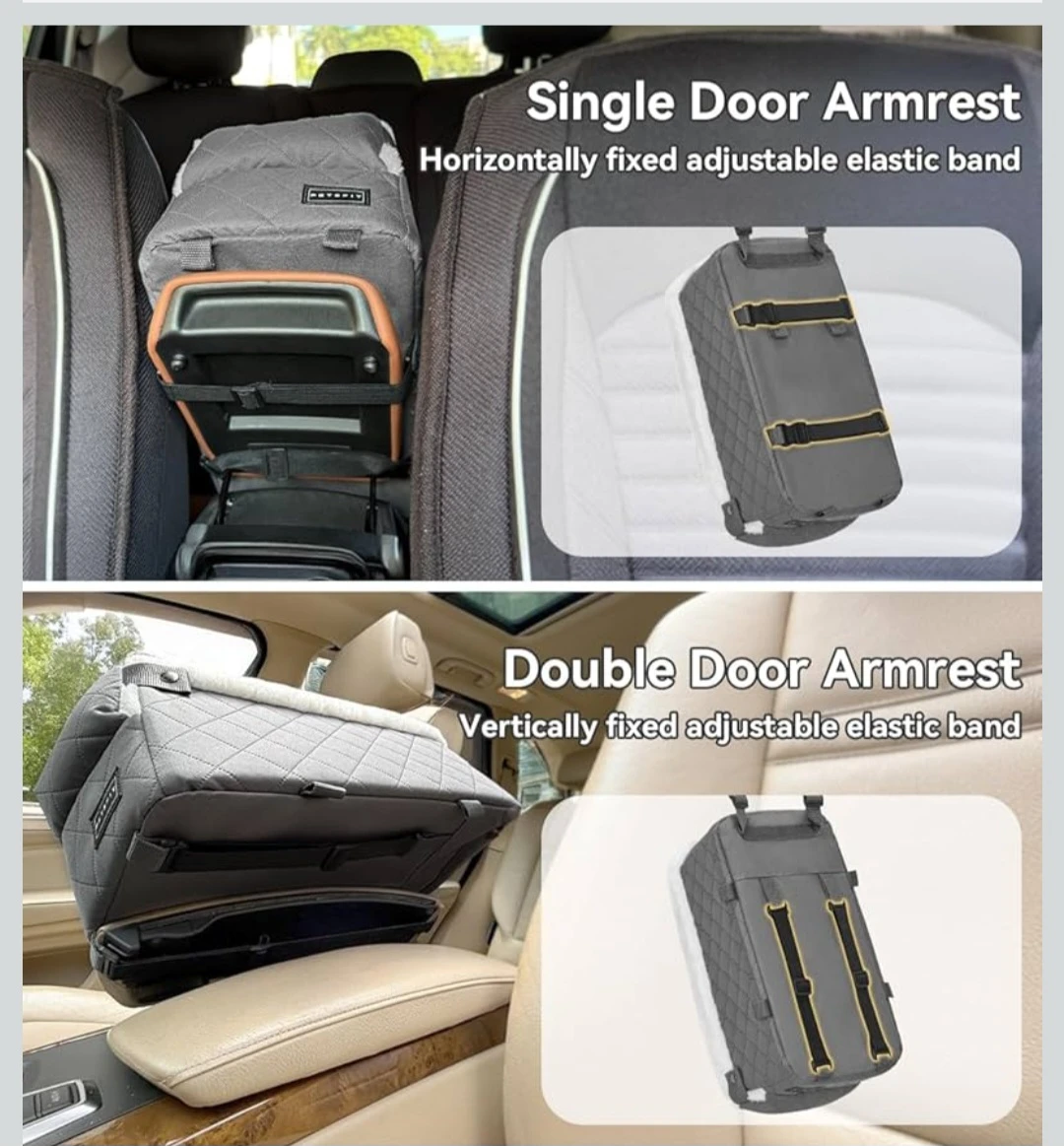 Center Console Dog Car Seat with Safe Protection Hooks,.. - photo 4