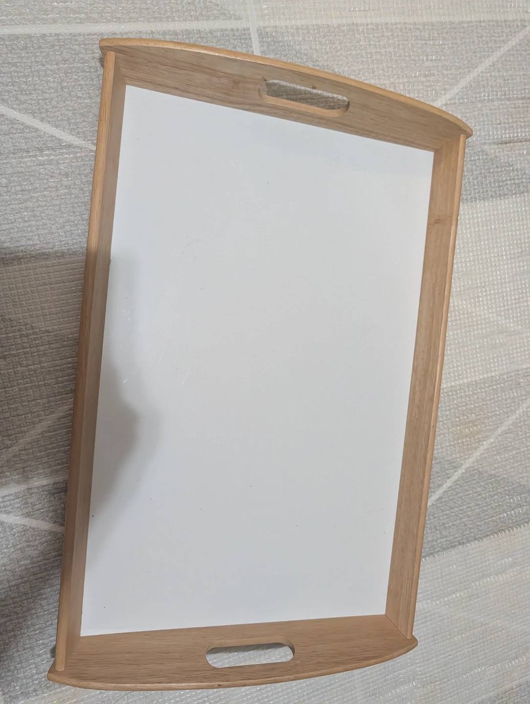 Wooden Serving Tray with Handles