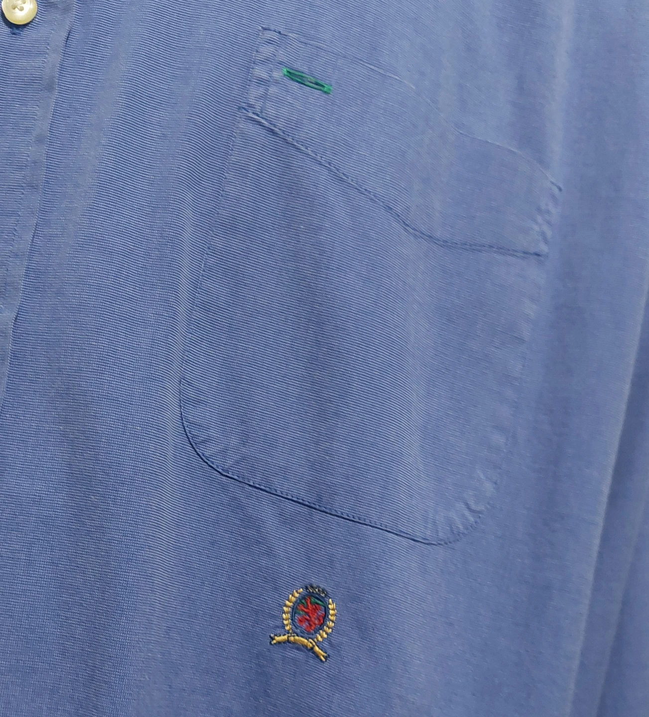 Authentic Tommy Hilfiger Button-Down Shirt - Blue Oxford XL - photo 4
