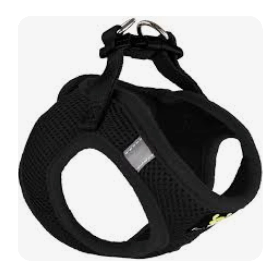 Black Mesh Pet Control Harness and Leash for Dog or Cat - photo 2