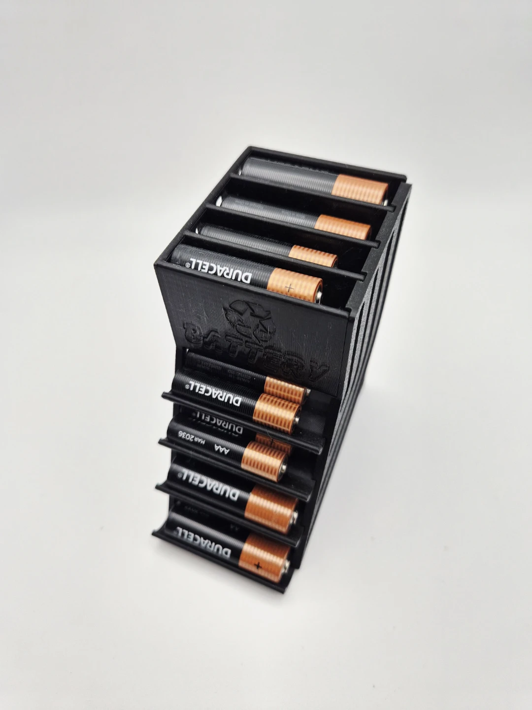 🔋 Battery  Organizer and Storage Stand