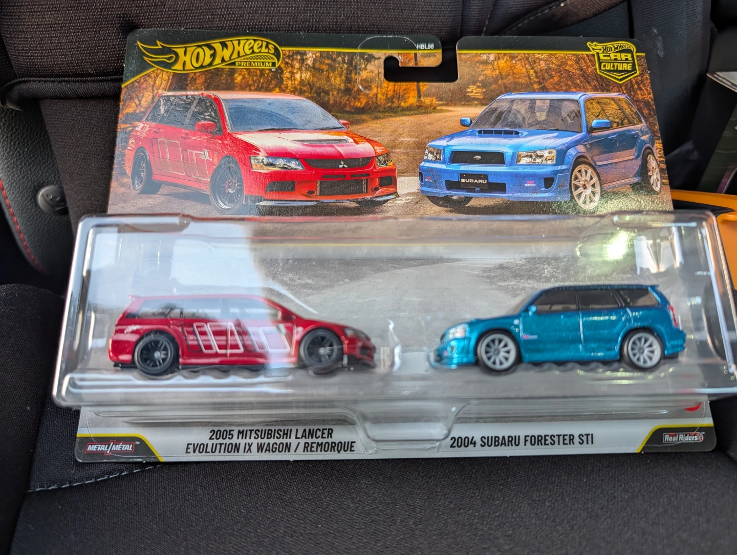 HW Car Culture 2005 Mitsubishi Lancer & 2004 Subaru Forester STI