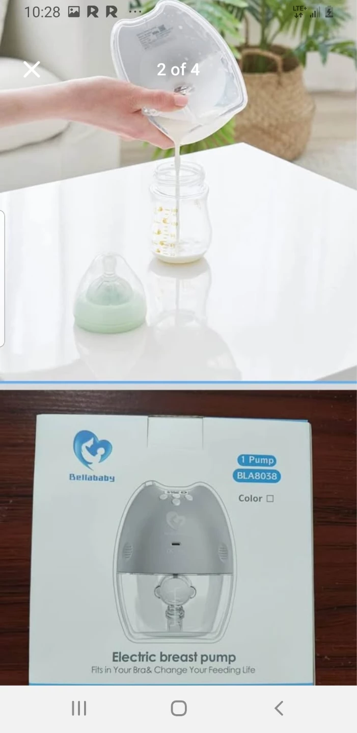 Bellababy Electric Breast Pump BLA803B Light Grey - photo 4