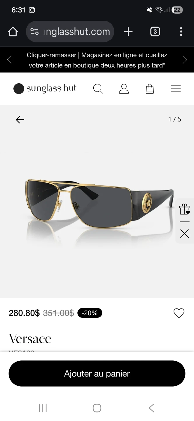 Versace Sunglasses