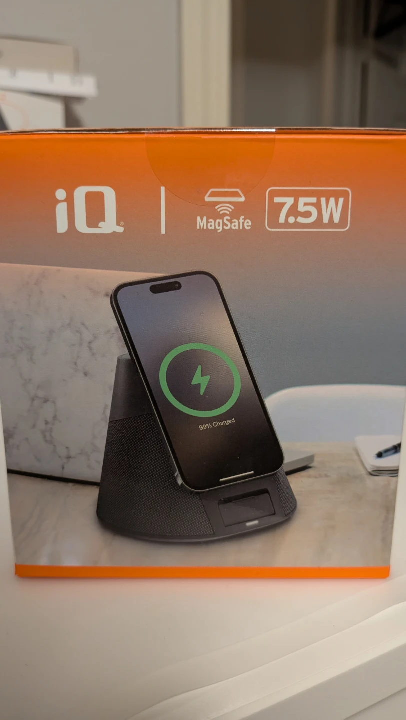 New iQ Wave Home Speaker with MagSafe Wireless Charger - photo 2