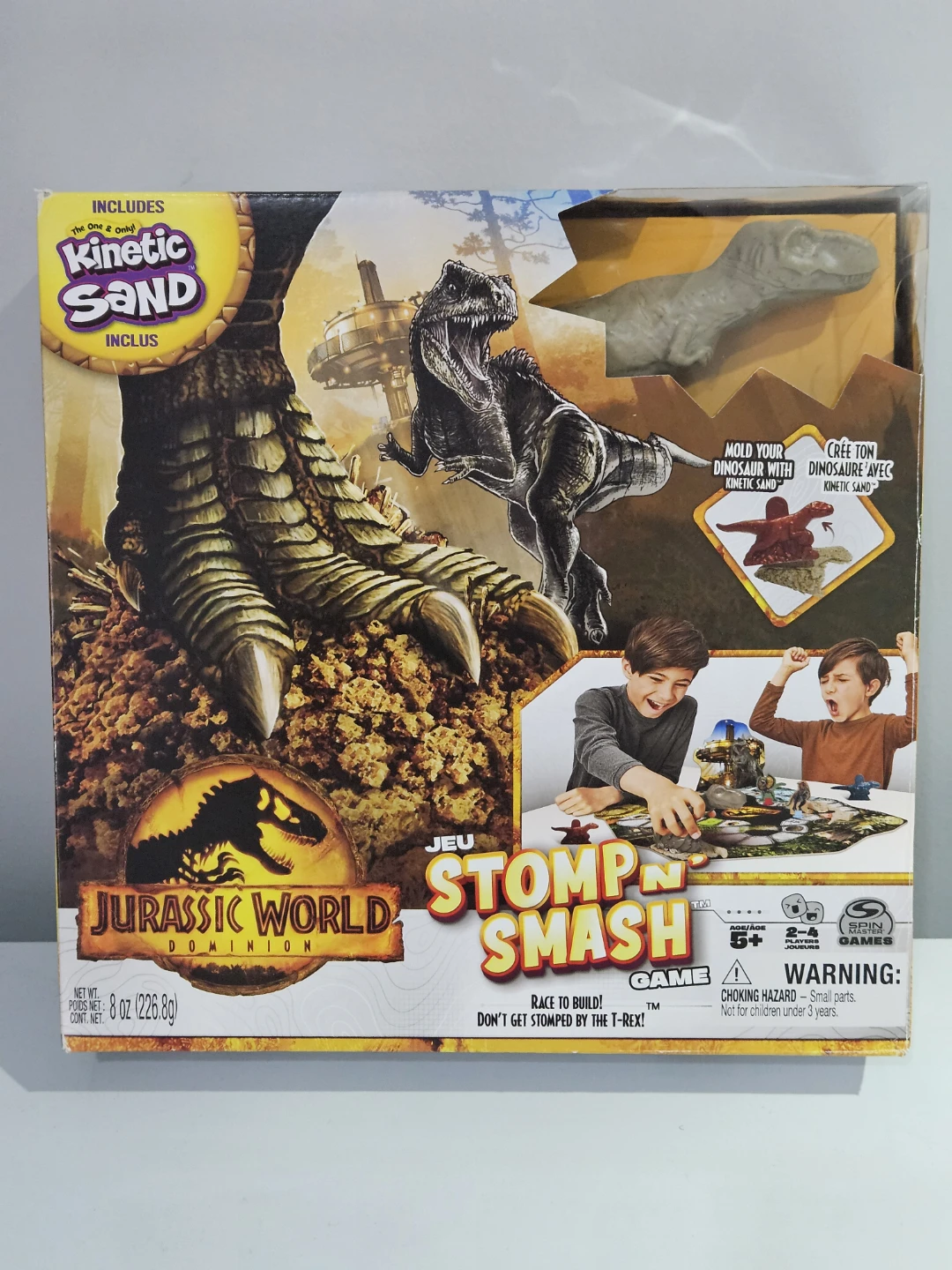 Jurassic World Dominion, Stomp N’ Smash w/ Kinetic Sand 🏆