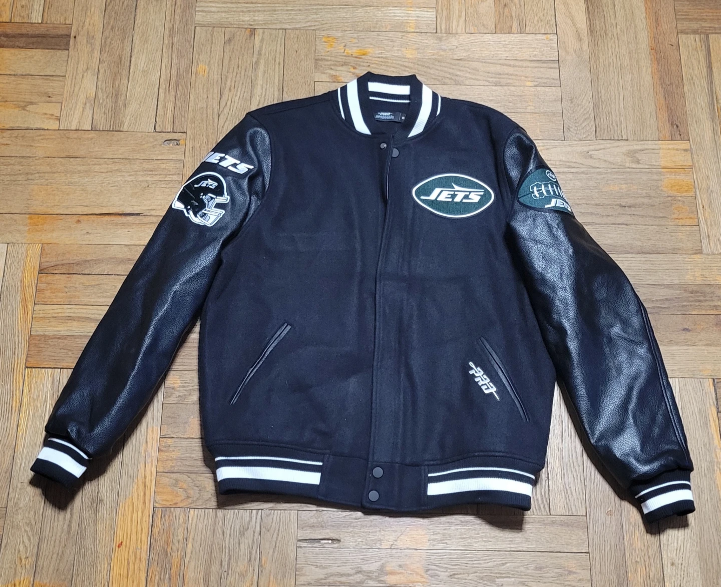 Pro Standard New York Jets NFL Bomber Jacket XL Black