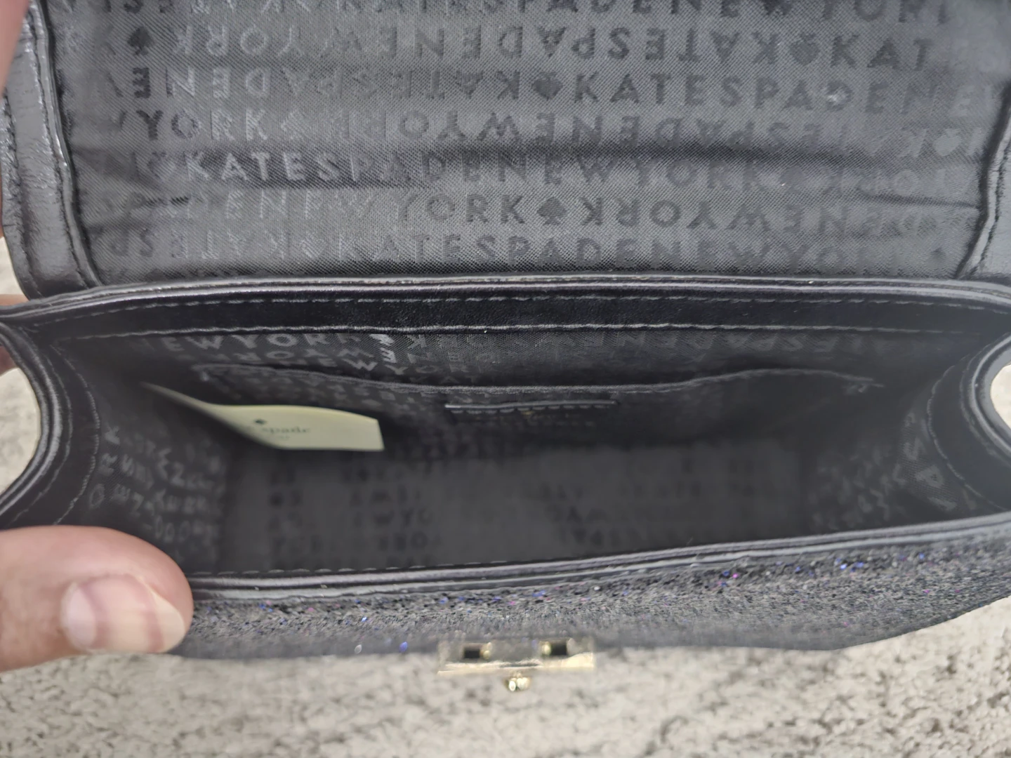 Authentic Kate Spade New York Glitter Crossbody Bag - photo 5