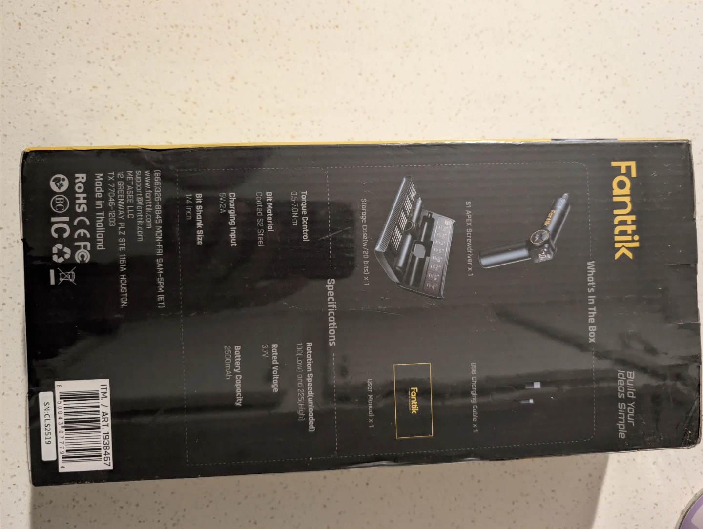 FANTTIK Fold S1 APEX Smart Cordless Screwdriver - photo 2