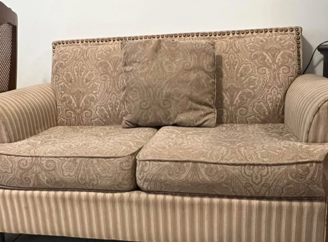 Tapestry Pattern Sofa and Armchair Set - photo 3