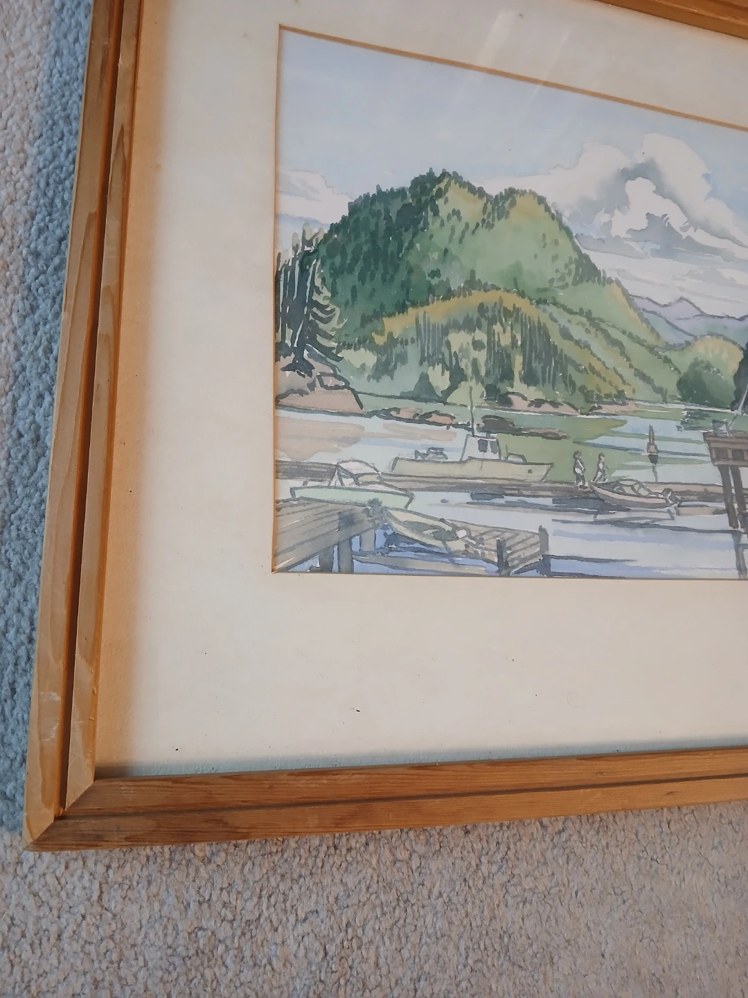 Vintage signed Jack Eastaugh painting - photo 2