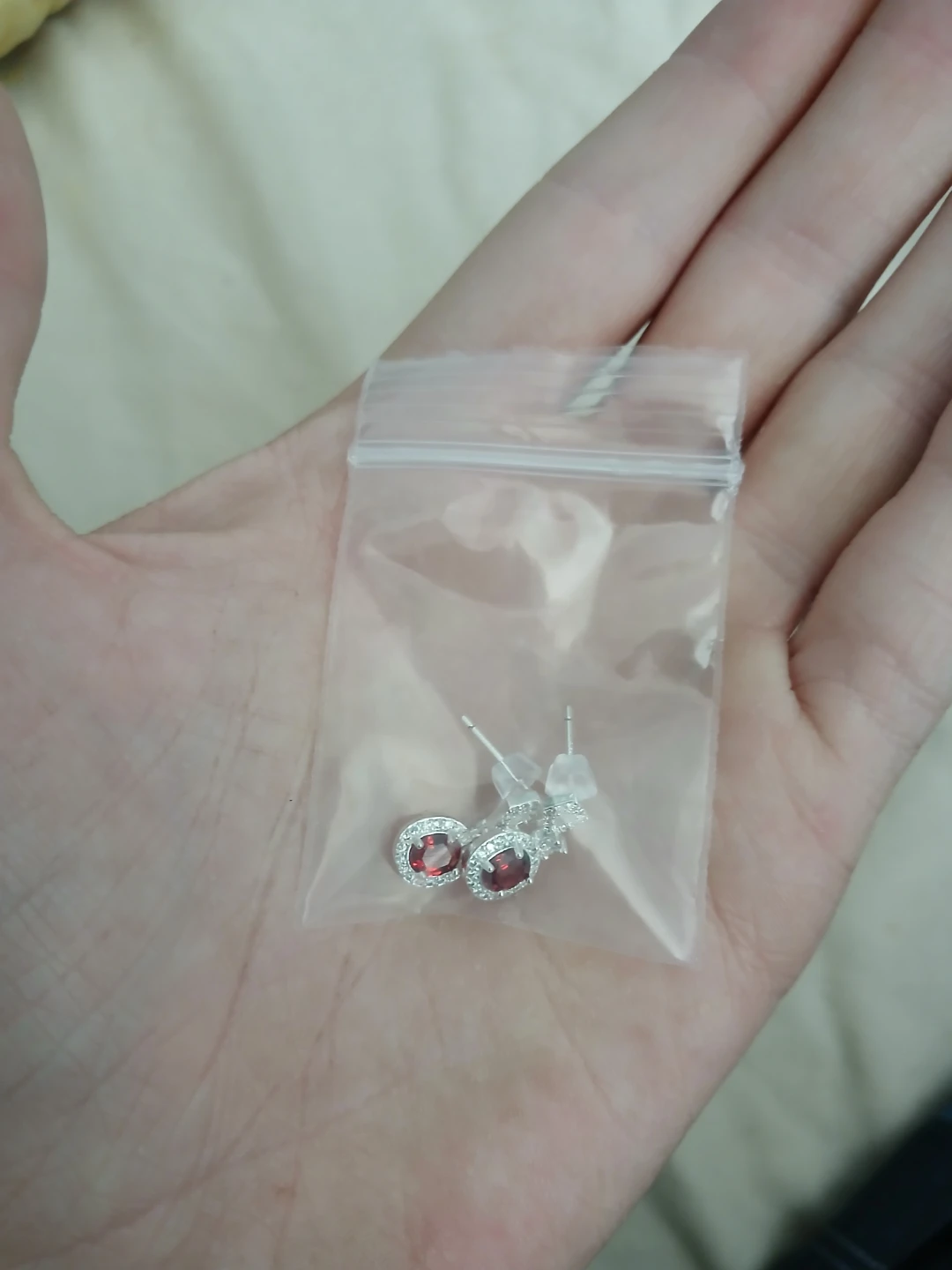 925 Silver And Garnet Dangling Earrings - photo 4