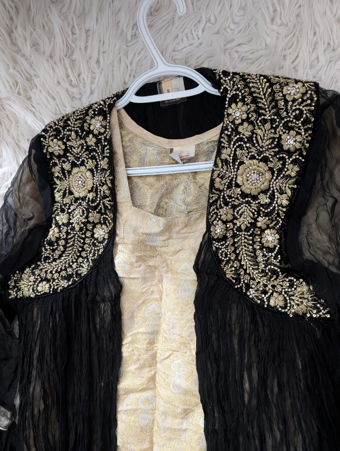 Designer 4-Piece Outfit with handwork embellishments