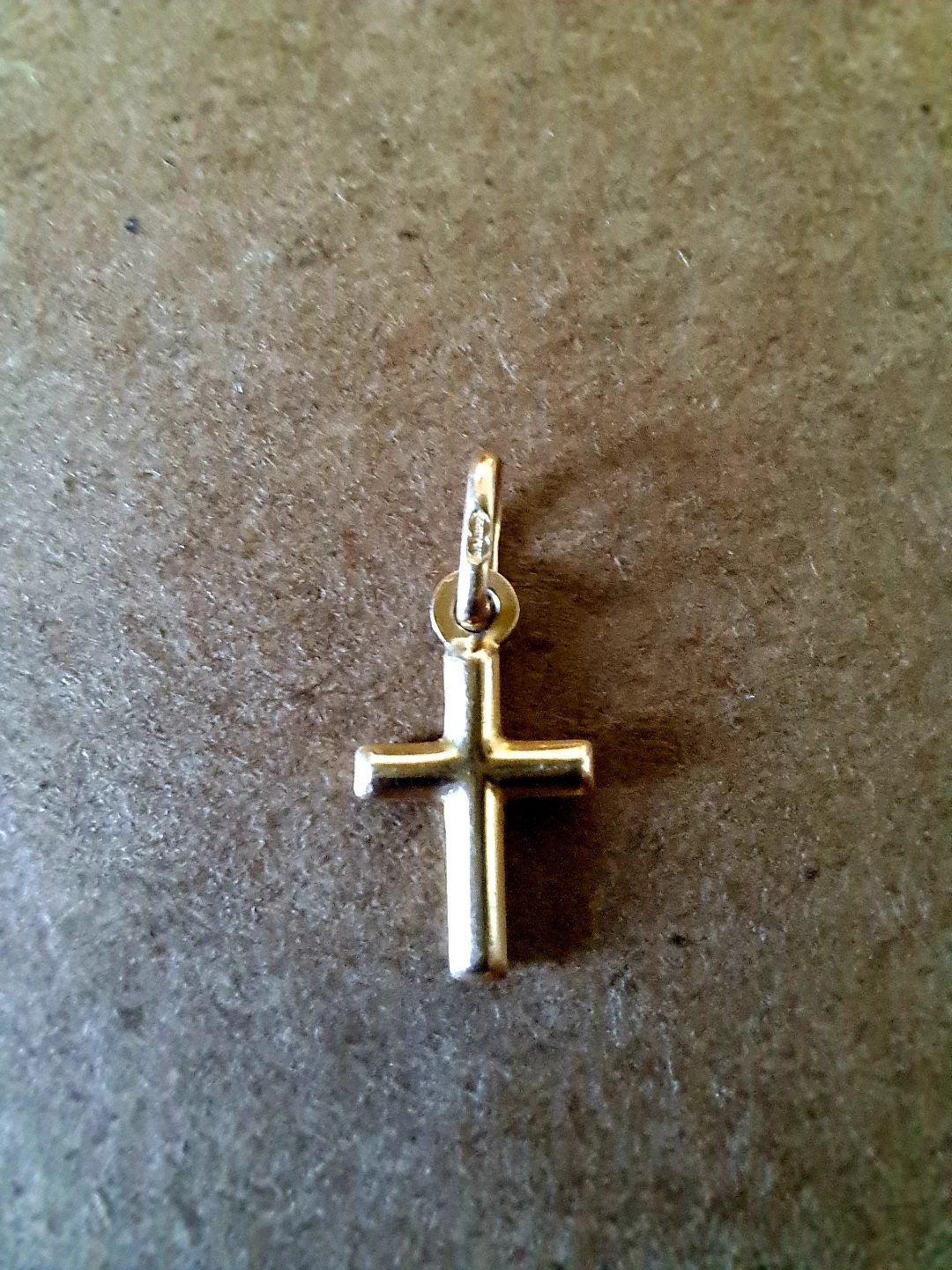 Gold Cross Pendant 10K - photo 2