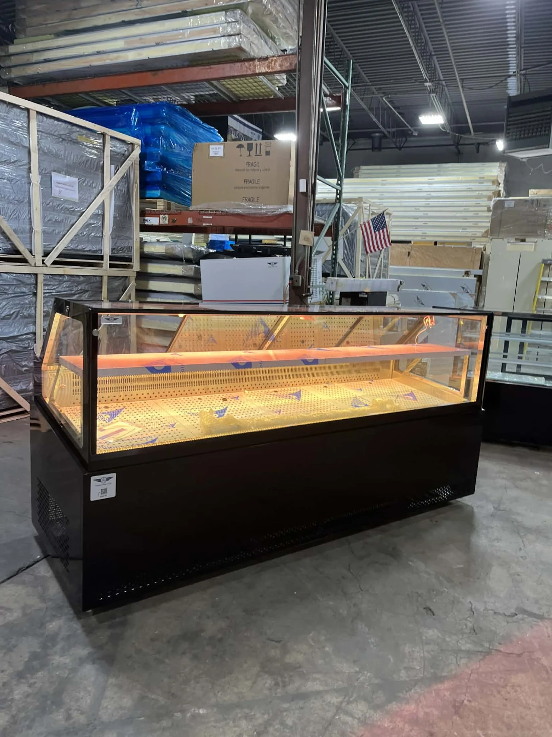 Brand New Meat and Deli Case