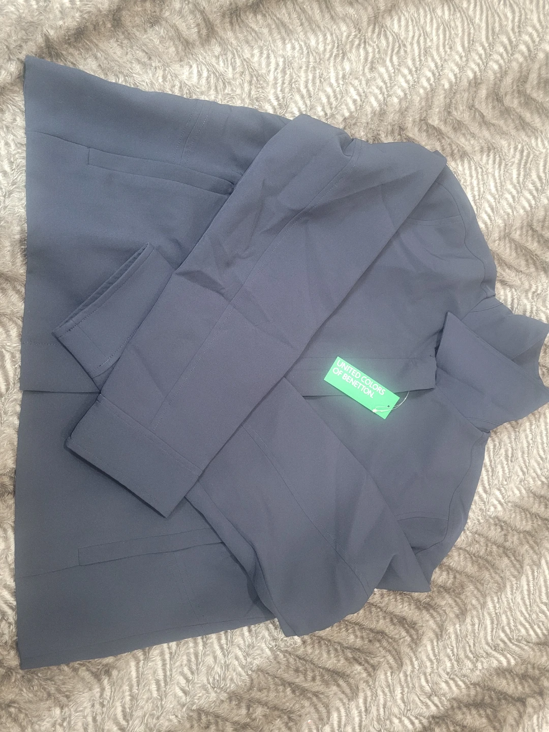 United Colors of Benetton Navy Blue Blazer - photo 2