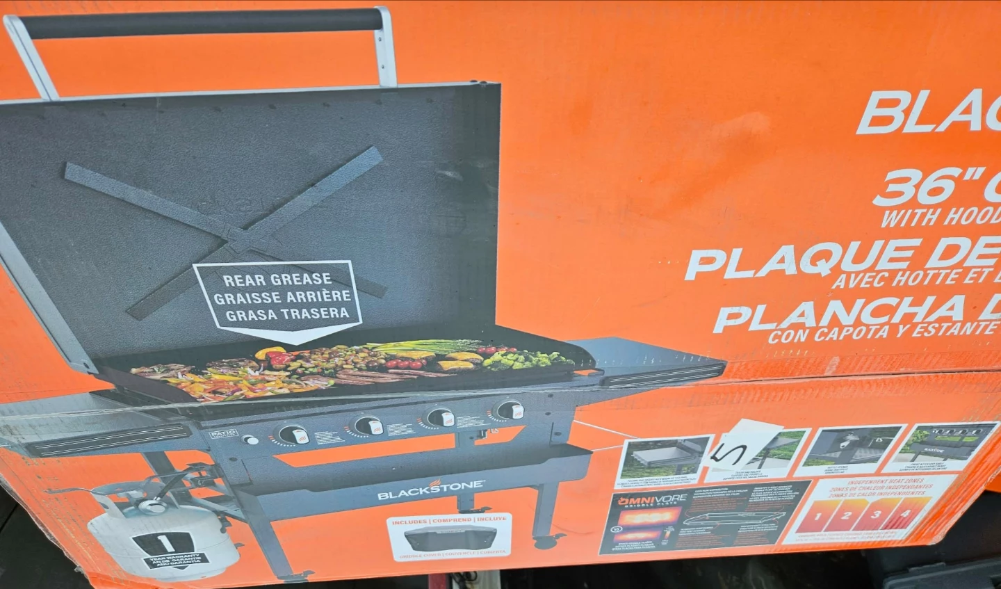 Blackstone 36 inches griddle - photo 3