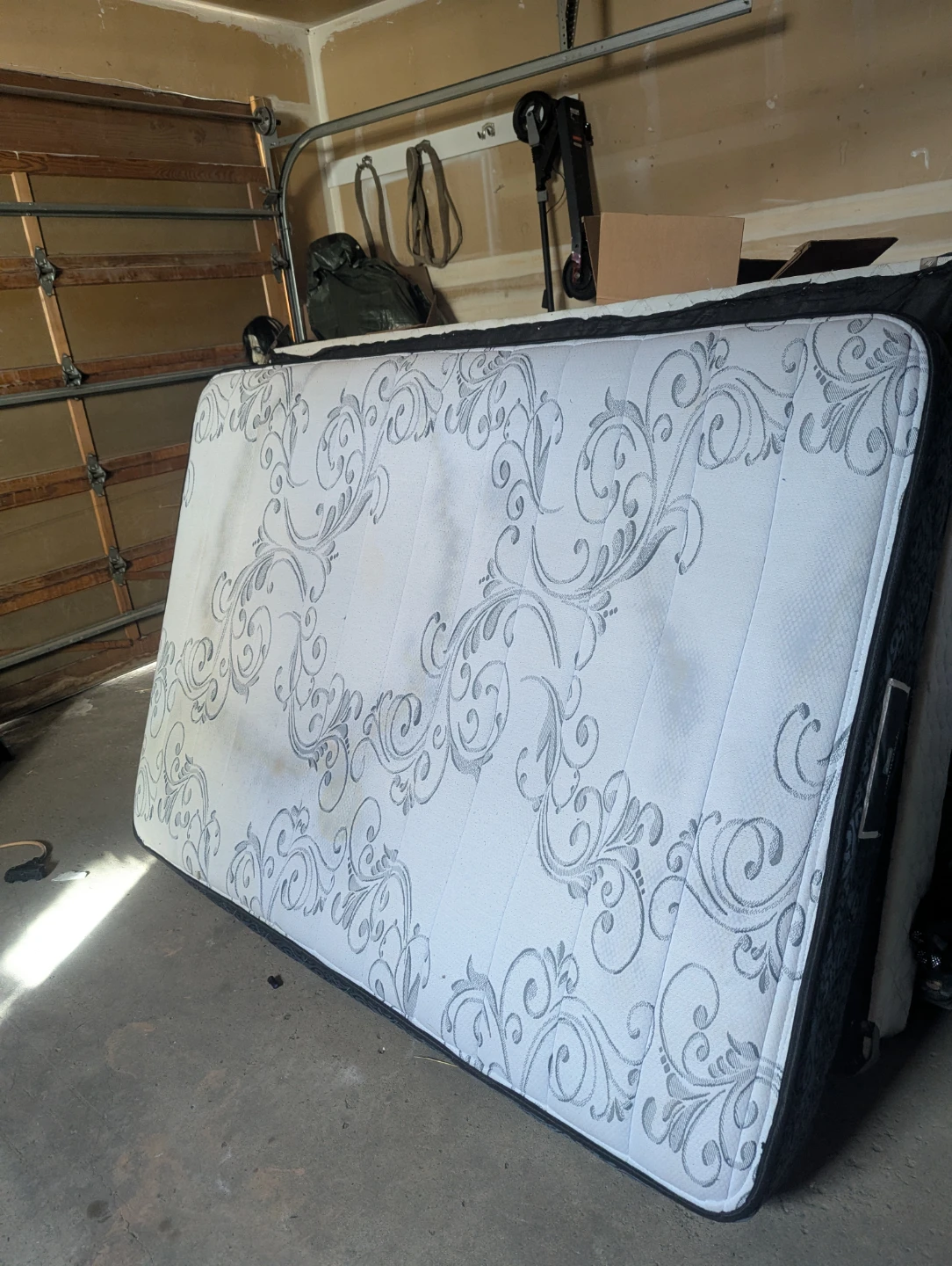 Free double bed