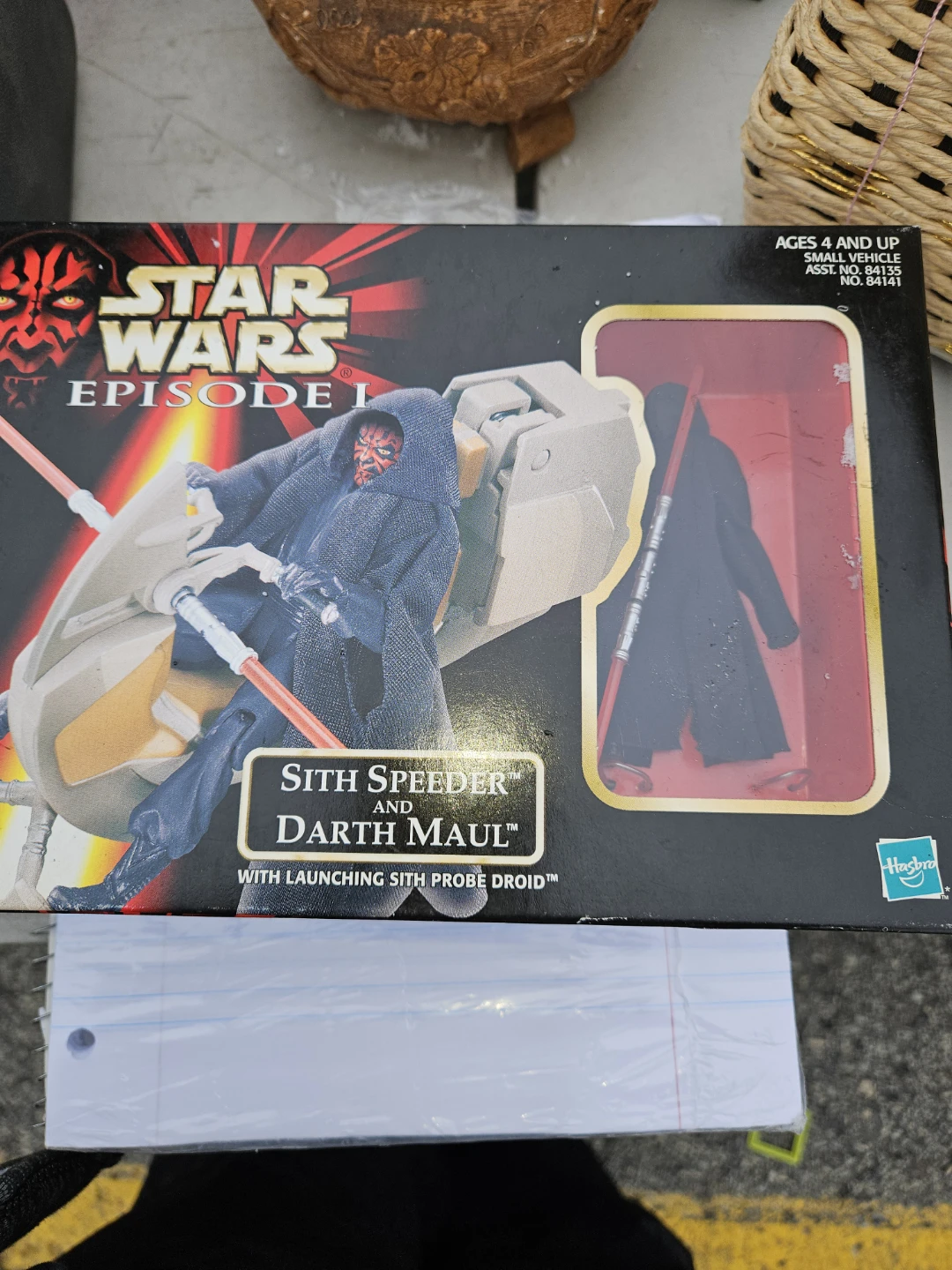 Star Wars Episode I Sith Speeder and Darth Maul
