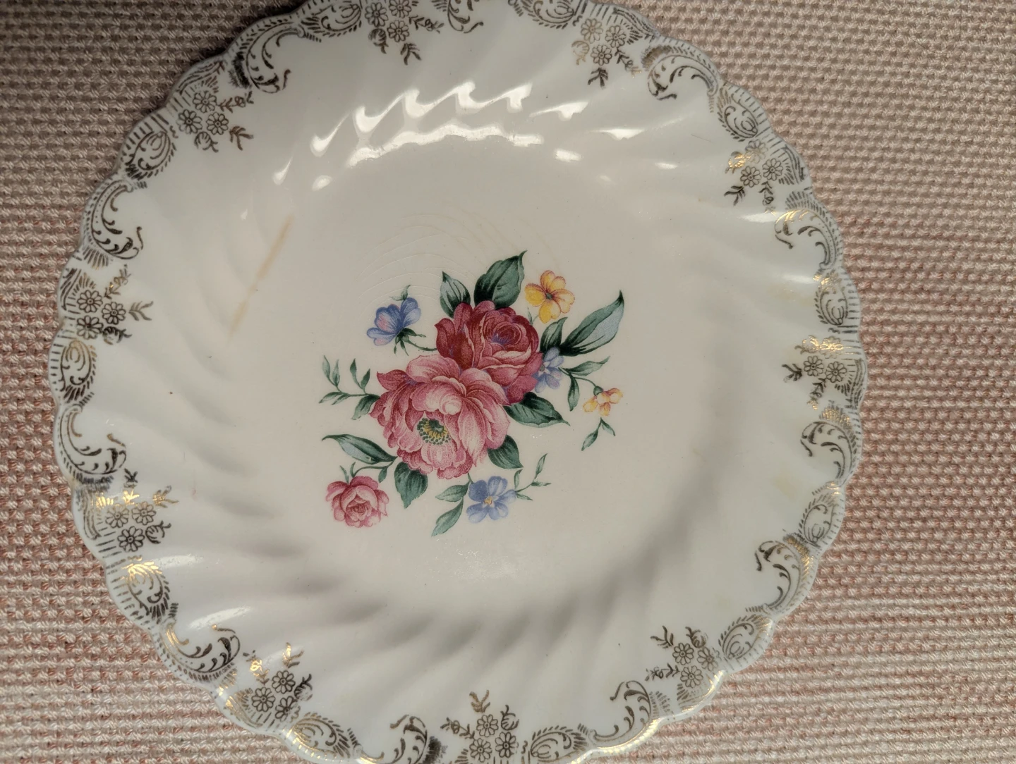 Johnson Bros Snowhite Regency Ironstone Plate