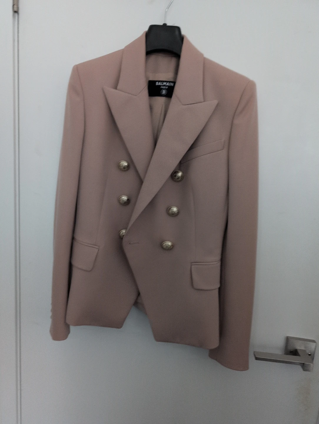 Balmain Paris Double Breasted Blazer