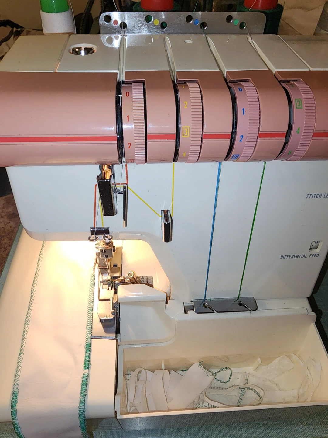 Janome MyLock Electronic Controlled Serger Sewing Machine - photo 2