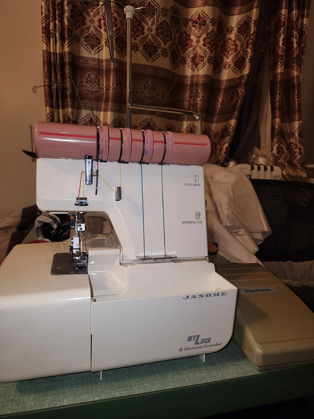 Janome MyLock Electronic Controlled Serger Sewing Machine - photo 3
