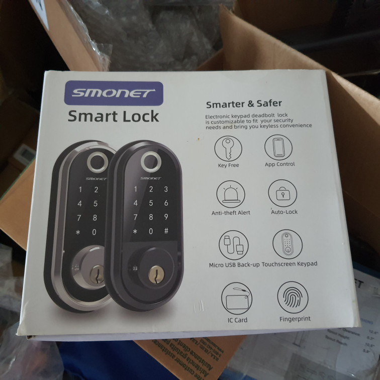 SMONET Smart Lock Electronic Keypad Deadbolt Lock